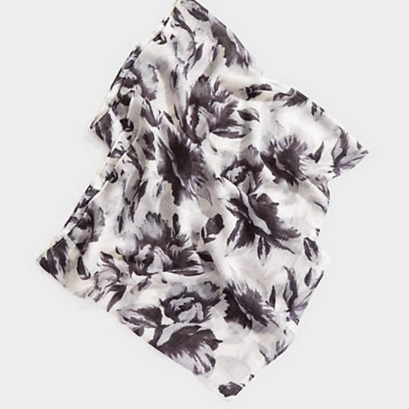 J. Jill Gorgeous Watercolor Floral Infinity Scarf - Picture 3 of 6